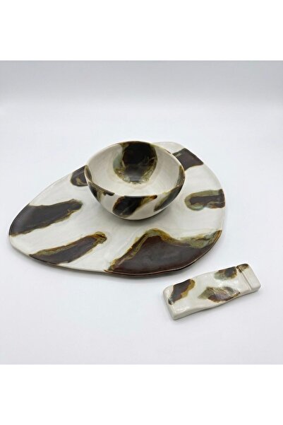 Leonart Atölye İki kişilik stoneware yemek seti