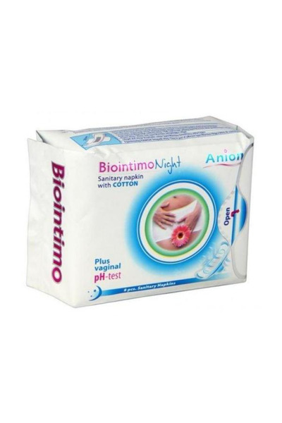 Biointimo Нощни превръзки, 8 бр.