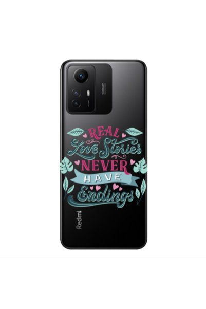 Other Xiaomi Redmi Note 12s Love Stories Transparent Silicone TPU Θήκη