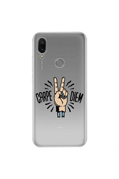 Other Xiaomi Redmi Note 7 Carpe Two Diem Transparent Silicone TPU Θήκη