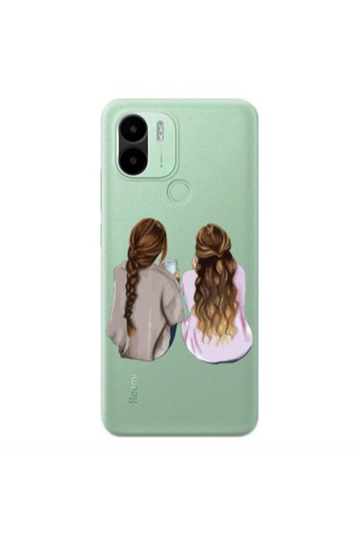 Other Xiaomi Redmi A1 + Friends Transparent Silicone TPU Θήκη