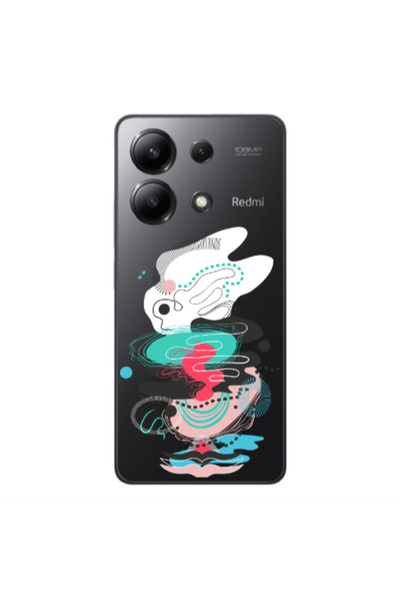 Other Xiaomi Redmi Note 13 4G Abstract 50 Transparent Silicone TPU Θήκη
