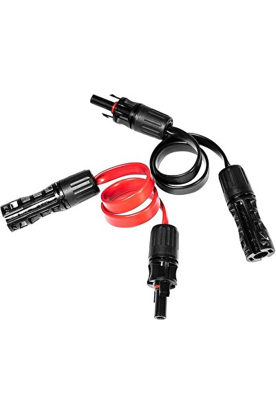 Choice 1sets JMUYTOP 30cm-30m Extra Long 6mm2 MC-4 Flat Cable 1500V Waterproo...