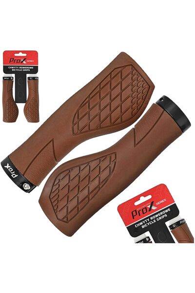 Prox Manșoane ghidon bicicletă Maro 130mm cu filet Ergonomic