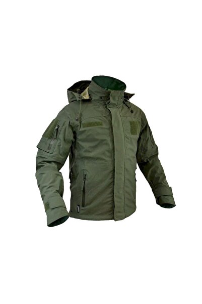 TEXAR Τζάκετ Αδιάβροχο 10000mm Conger Jacket Olive XL