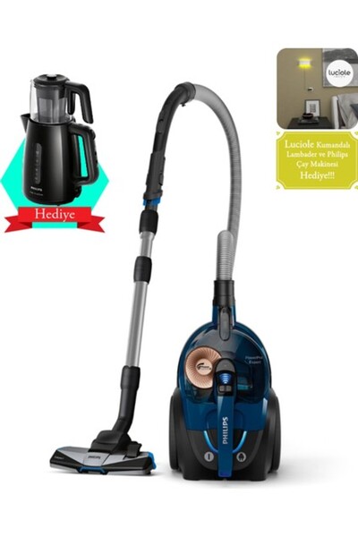 Philips 5 Yıl Motor Garantili Powercyclone 8 750W Triactive+ Başlık Alerjiiki...