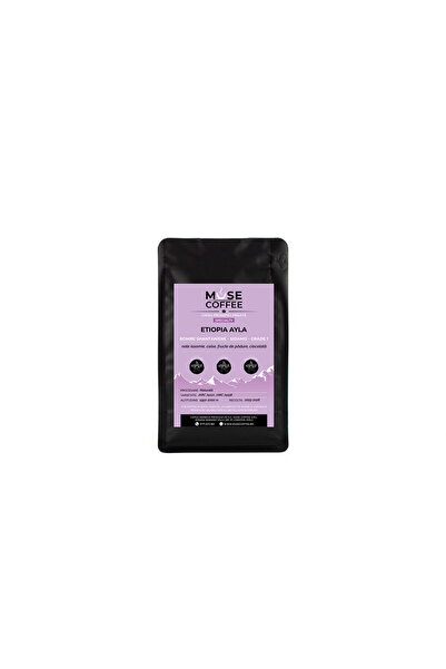 Muse Coffee Etiopia Ayla - 250 g - Cafea de specialitate proaspăt prăjită, boabe