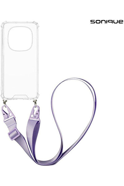 Other Θήκη Σιλικόνης με Λουράκι Sonique Armor Διαφανής Xiaomi Redmi Note 14 P...