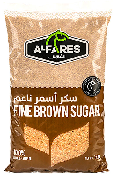 Al Fares Fine Brown Sugar 1 kg