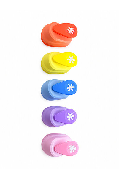 Puti Shaped Hole Punch Snowflake Pattern 1.5 Inch 3.8 cm 1 Piece