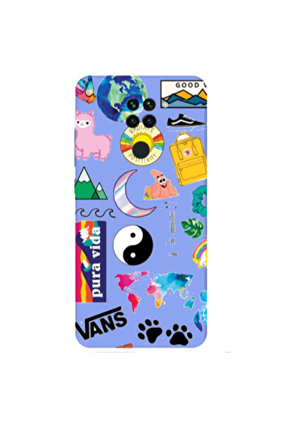 Other Xiaomi Redmi Note 9 Vans Light Purple Colored Silicone TPU Θήκη