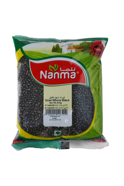 Nanma Urad Whole Black 500g