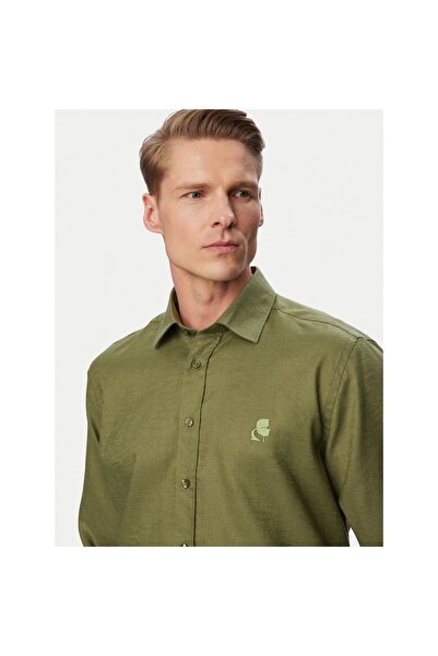 Karl Lagerfeld Cămașă bărbătească 605084-562791 Verde