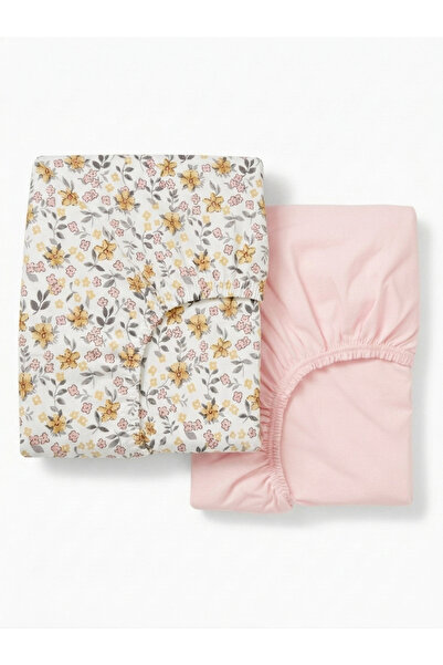 ngn collection 100% Cotton Poplin 2-Piece Baby Elastic Sheet Set 60X120 cm – ...