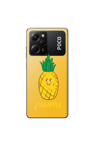 Other Xiaomi Poco X5 Pro Pineapple Transparent Silicone TPU Θήκη