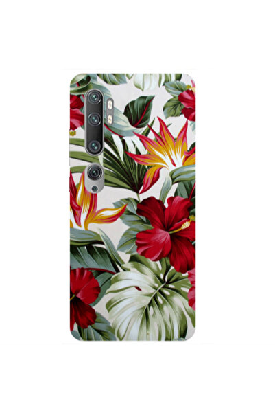 Other Xiaomi Mi Note 10 Pro laves and flowers Transparent Silicone TPU Θήκη