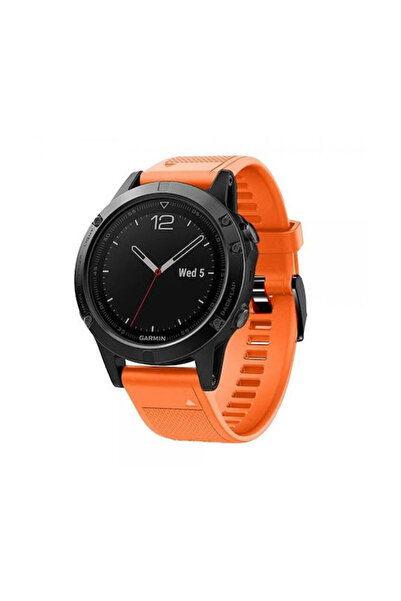 OEM Λουράκι Σιλικόνης Garmin Fenix 5 6 6 Pro/7 Ταιριάζει σε όλα 22mm Πορτοκαλί