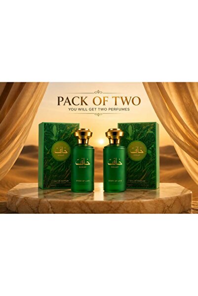 Storyoflove KHAAF Story of Love Eau de Parfum 100 ml x2 Pack | Unisex Perfume...