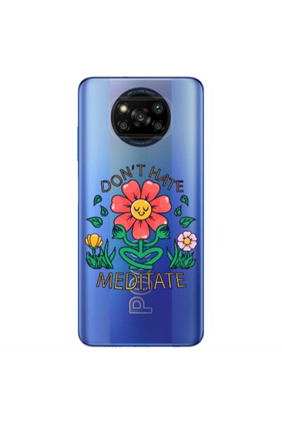 Other Xiaomi Poco X3 /X3 Pro Meditate Transparent Silicone TPU Θήκη