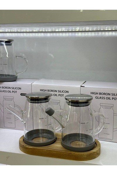 Genel Markalar 2li CAM MİNİ YAĞDANLKK METAL KAPAKLI 400+400ml