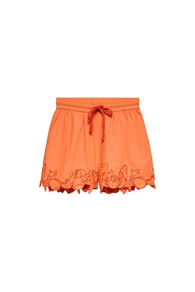 Vero Moda Șorturi sport de damă 10350997 Portocaliu