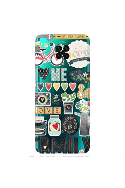 Other Xiaomi Redmi Note 9S Family love home Transparent Silicone TPU Θήκη