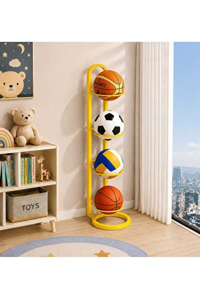 df doffo.com.tr creative furniture designs 4-Shelf Ball Basket Multi-Tier Bal...