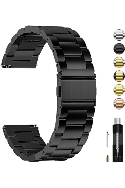 Fullmosa 18mm Paslanmaz Çelik Saat Kordonu - Huawei GT4 41mm GT5 41mm GT5 Pro...