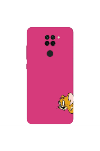 Other Xiaomi Redmi Note 9 Jerry 2 Fuchsia Colored Silicone TPU Θήκη
