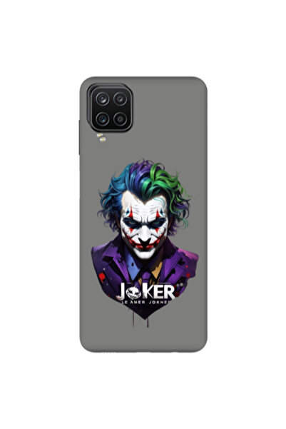 Other Samsung A12 Le amer Joker Grey Colored Silicone TPU Θήκη