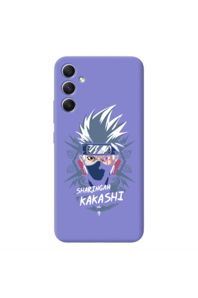 Other Samsung A34 Anime Mangoo Purple Colored Silicone TPU Θήκη