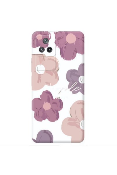 Other Xiaomi Poco F4 Flowers 2 Transparent Silicone TPU Θήκη