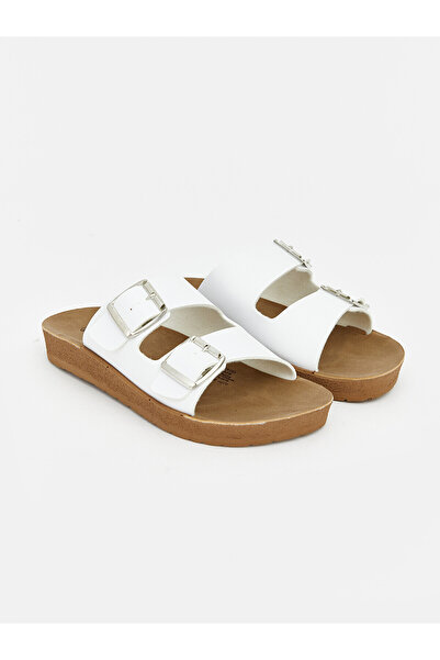 LC Waikiki Peak New Season Double Strap Women's Slippers