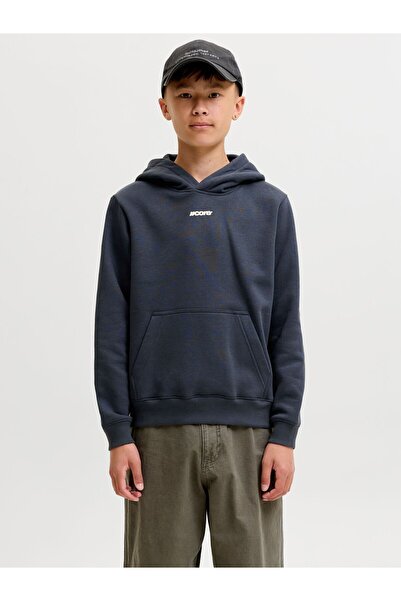 Jack & Jones Junior Kapuzenpullover Rückenprint Kapuzenpullover Boys