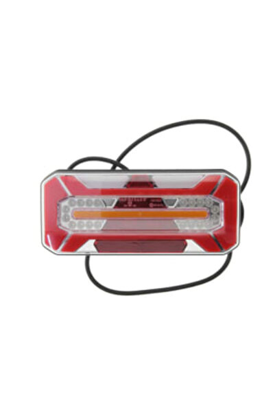 WAS Lampa Spate Dreapta (led 12/24v cu Semnalizare Lampa Anti-ceata Lampa Mer...