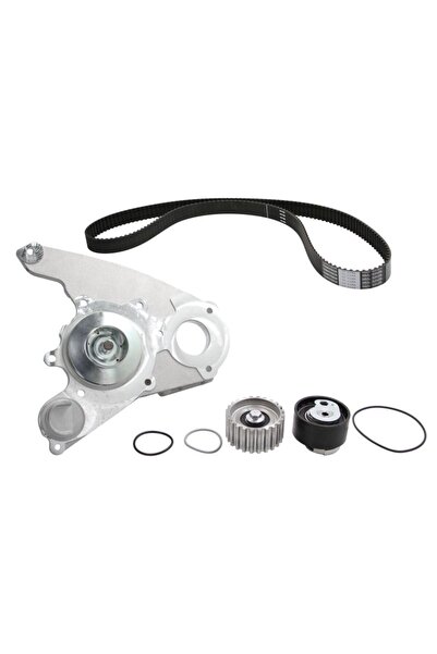 HEPU Set Pompa Apa + Curea Dintata (curea + Intinzator + Pompa de Apa) Iveco ...