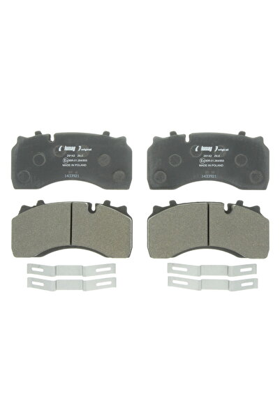 Lumag Placute Frana Fata/Spate Wabco Pan 19-2 Daf Lf 55; Rvi Midlum Be123c-mi...