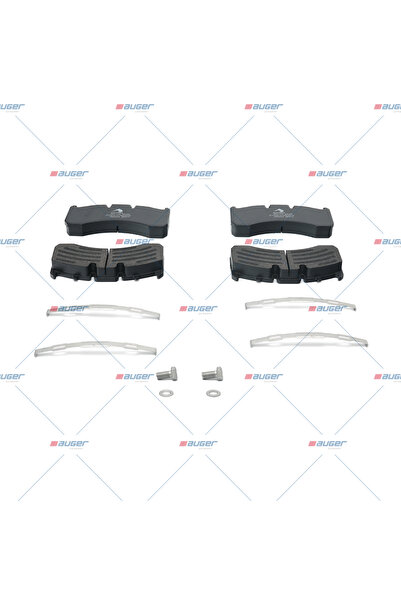 Auger Kit Placute Frana Krone Man M 2000 L Mercedes-benz Integro (o 550) 2000...