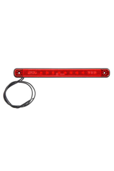WAS Lampa Gabarit Dreapta/Stanga Forma: Dreptunghiular Rosu Led 12/24v