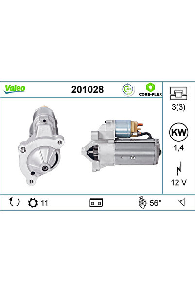 VALEO Electromotor (12V 1/4kW Recondiționat Profesional) Citroen Berlingo Bx ...