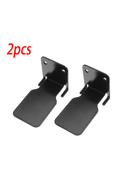 Choice3 2pcs Black Floating Bookshelf Invisible Heavy Duty Metal Shelves For ...
