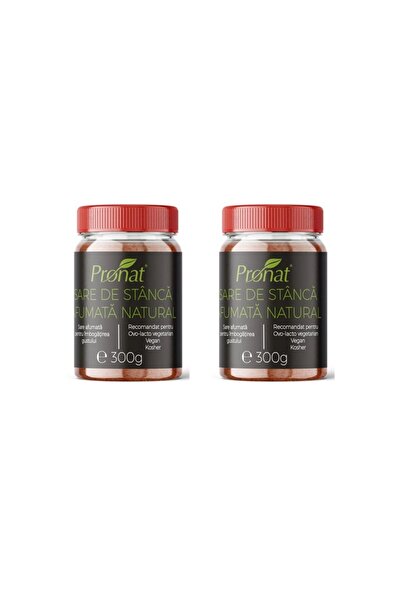 Pronat 2 x Sare de stanca afumata , 300g