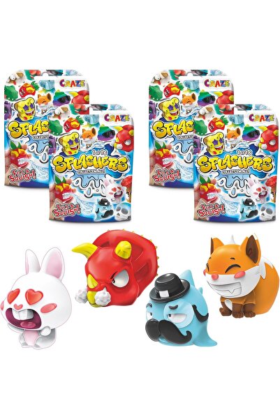 Next Plus Splashers Su Atan Squishy Figür 4 Collectible Water Toys, Fun Dolls...