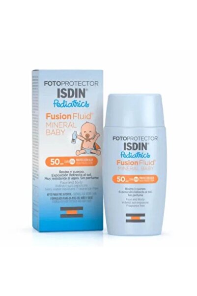 ISDIN Αντηλιακό SPF50 Αδιάβροχο Βρεφικό Αντηλιακό Λοσιόν για Πρόσωπο & Σώμα 50ml