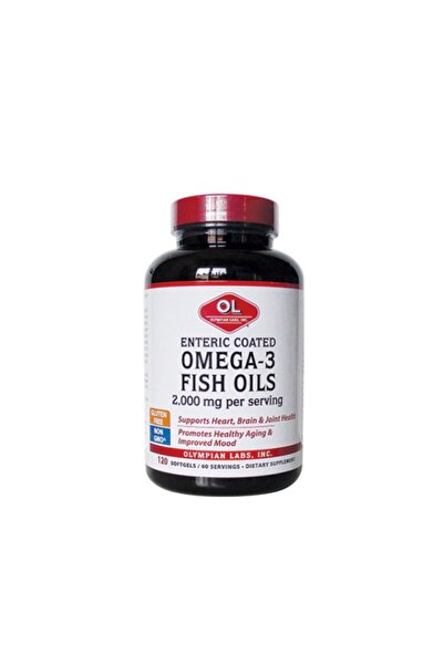 OLYMPIAN Λαμπς Ωμέγα 3 Ιχθυέλαιο 2000mg 120 Κάψουλες