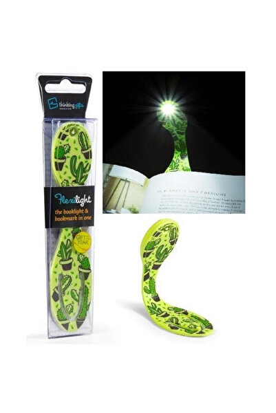 Thinking Gifts Lampa de lectura/semn de carte Flexilight, LED, flexibil cu mo...