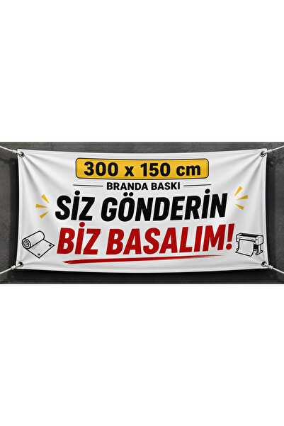 lagun reklam sahibinden KİRALIK SATILIK branda afiş pankart 300 X 150 cm