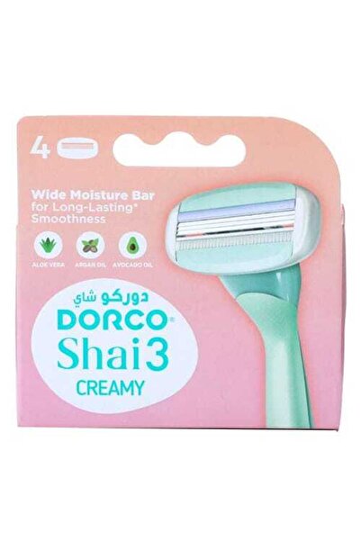 Dorco Shai 3 Creamy Women Cartridges 4s