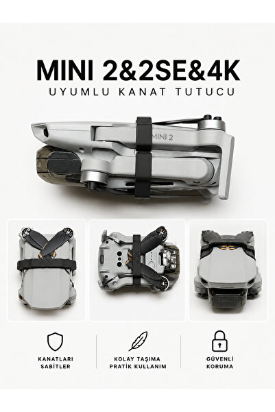 Tofu DJI Mini 2 & 2Se & 4K Uyumlu Kanat tutucu