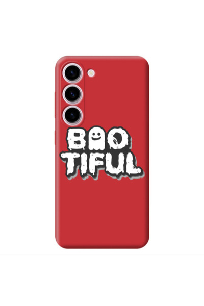 Other Samsung S24 Baotiful Red Colored Silicone TPU Θήκη